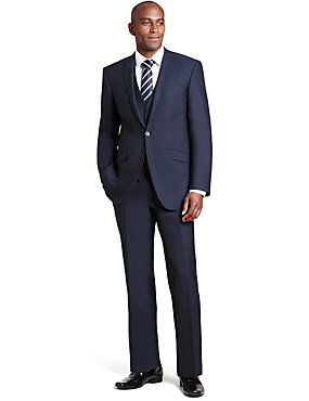 Pure Wool 2 Button Suit including Waistcoat