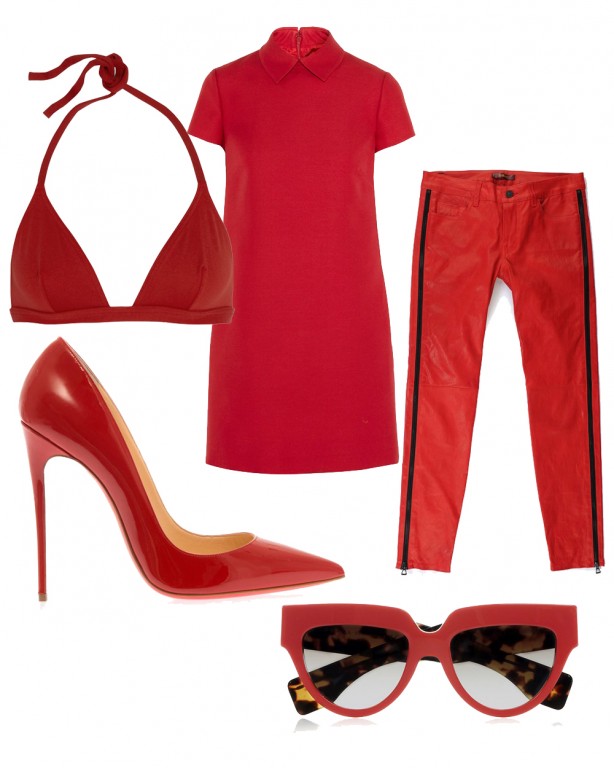 How to wear red by Vogue