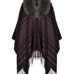 M&S Cape with Fur Collar