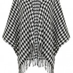 New Look Houndstooth Cape
