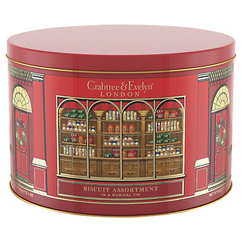 Crabtree & Evelyn Musical Biscuit Tin, 600g £14