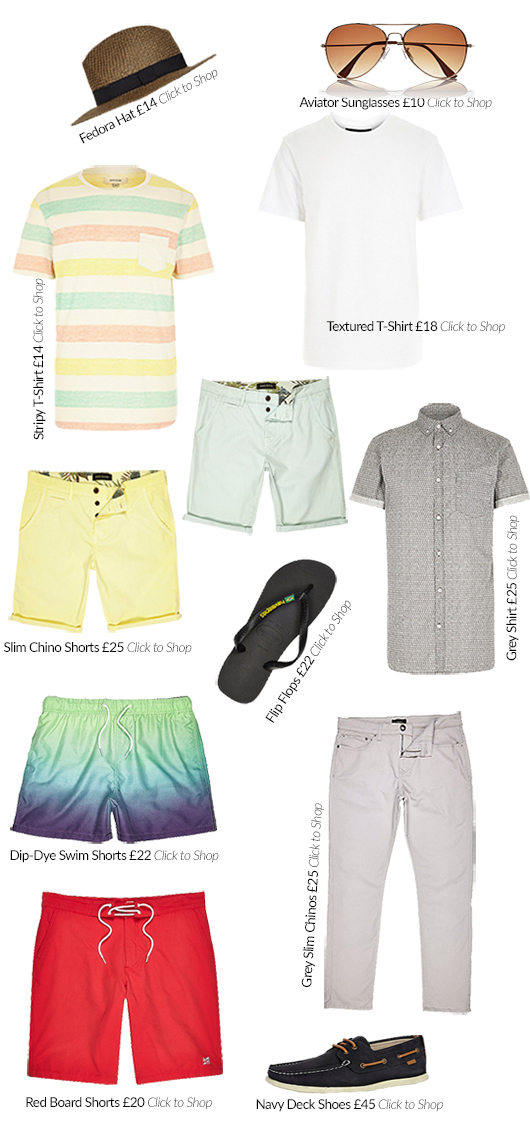 The River Island Men’s Holiday Edit