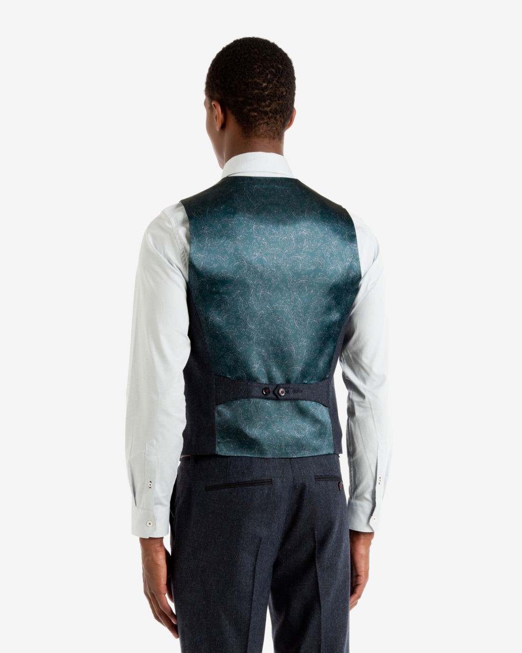 Edewai Mini Design wool waistcoat, £120