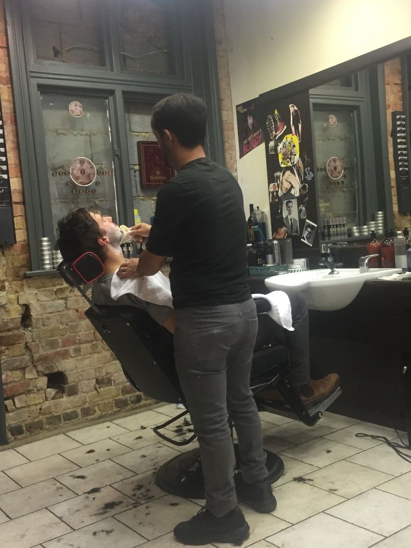 A Wet Shave at Jack The Clipper