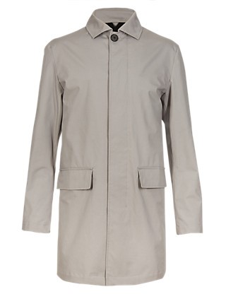 Autograph Bonded Cotton Mac with Stormwear™ 