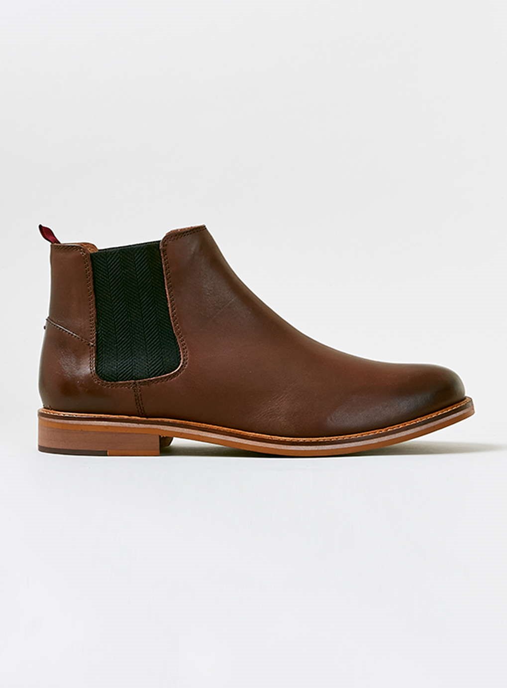 Ben Sherman Brown Leather Chelsea Boots, £90