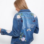 NEW LOOK AU REVOIR EMBROIDERED JACKET