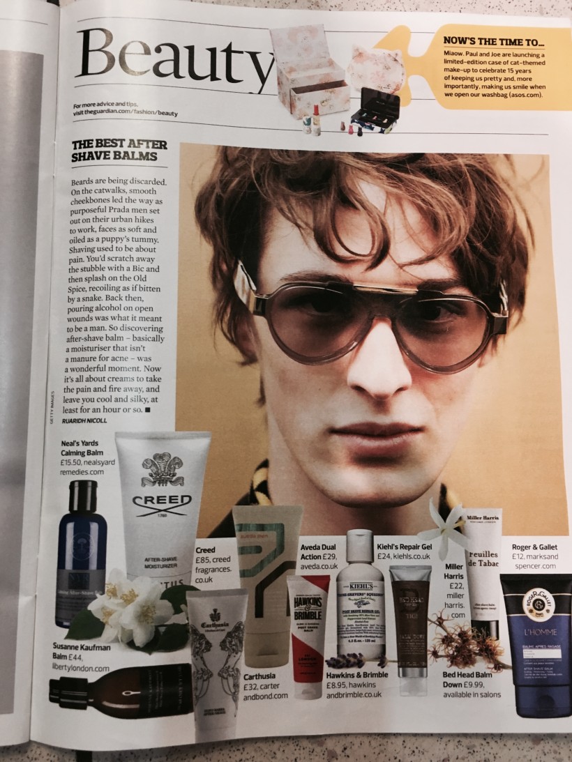 THE OBSERVER REVIEWS THE BEST AFTERSHAVE BALMS