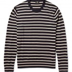 PS BY PAUL SMITH STRIPED COTTON SWEATER